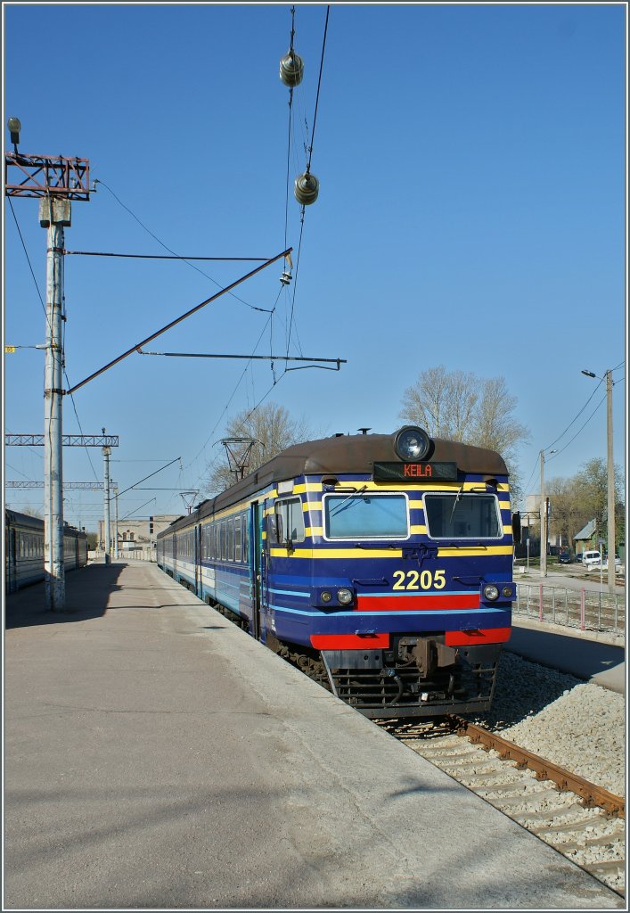 Elektriraudtee Triebzug bei Nmme. 
8. Mai 2012