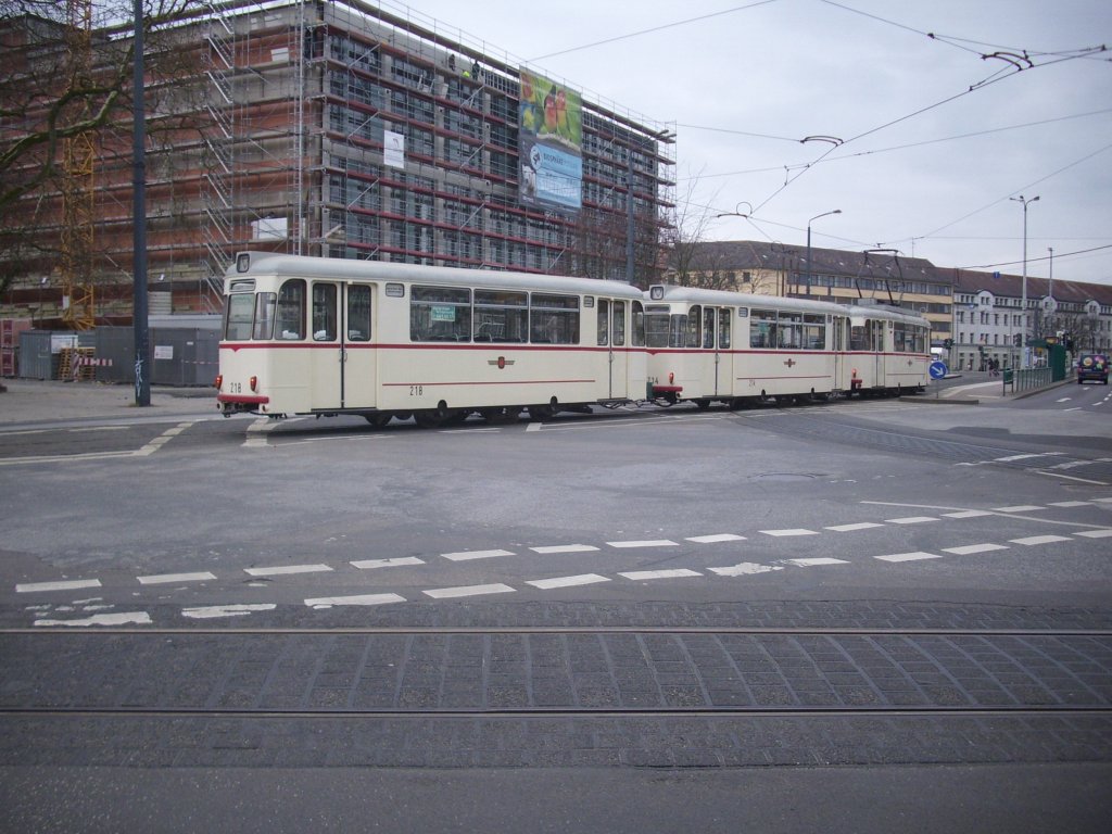 Partystraenbahn in Potsdam am 14.03.2012