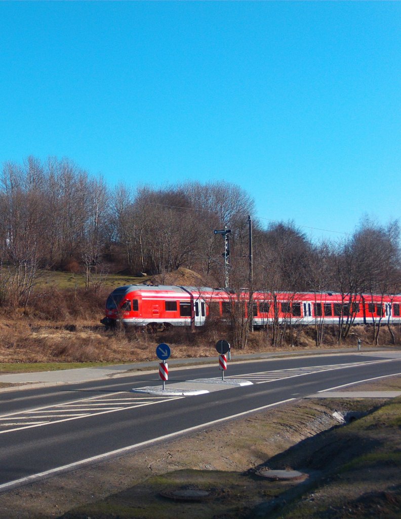 RE9 in Sassnitz am 26.02.2012