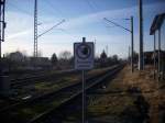Durchgang verboten! in Lancken am 26.02.2012