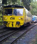 diverse/270220/triebzug-der-baureihe-810-in-trutnov Triebzug der Baureihe 810 in Trutnov am 09.10.2012 

