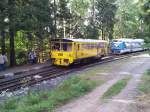 diverse/270221/triebzug-der-baureihe-810-in-trutnov Triebzug der Baureihe 810 in Trutnov am 09.10.2012 
