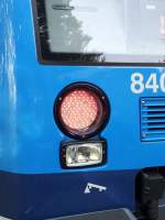 diverse/270223/rotes-licht-eines-triebzuges-der-baureihe Rotes Licht eines Triebzuges der Baureihe 840 in Trutnov am 09.10.2012 
