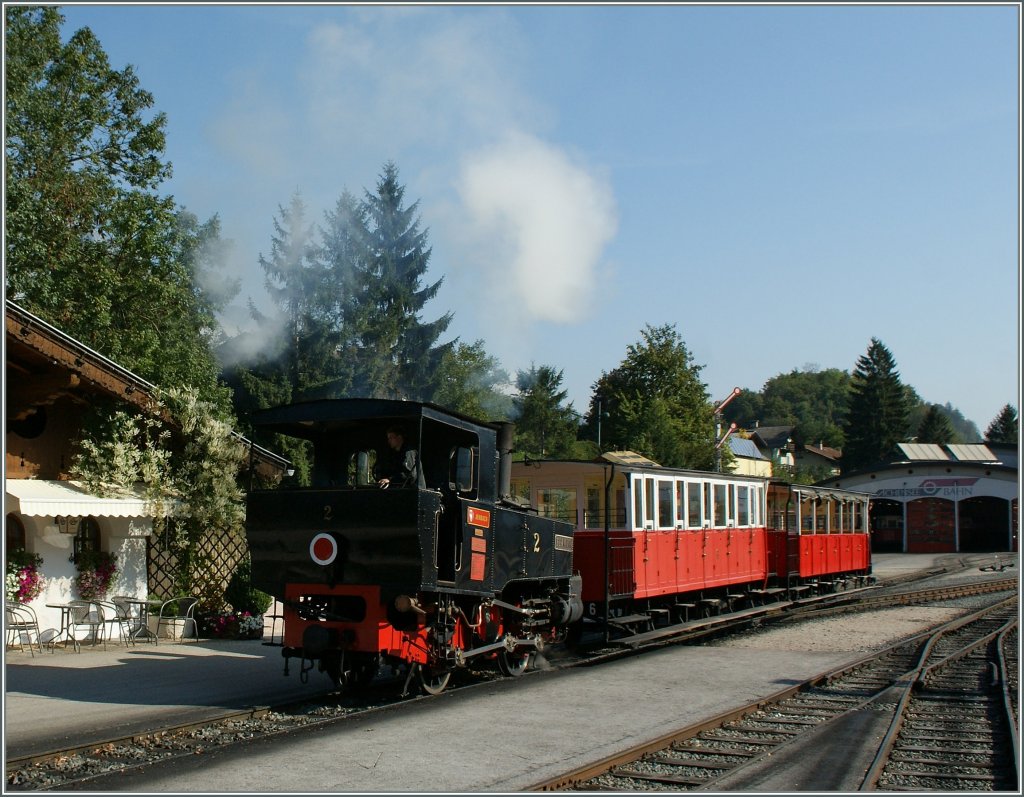 In Jennbach zweigt die Achenrsee Zahnraddampfbahn ab.
16.09.2011