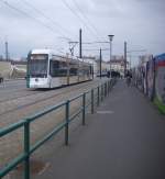 Wieder eine Potsdamer Straßenbahn am 14.03.2012
