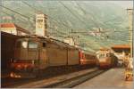 Die FS 636 134 in Bozen/Bolzano am 21. Juli 1984