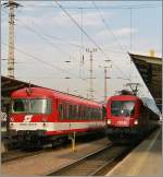 Graz, Herbst 2004, mit ET 4010 Steuerwagen und 1116 097-5.
(Analog Bild ab CD)