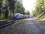 Triebzug der Baureihe 840 in Trutnov am 09.10.2012